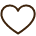 Ícono de corazón claro en la industria del calzado Ícono de corazón claro en la industria del calzado