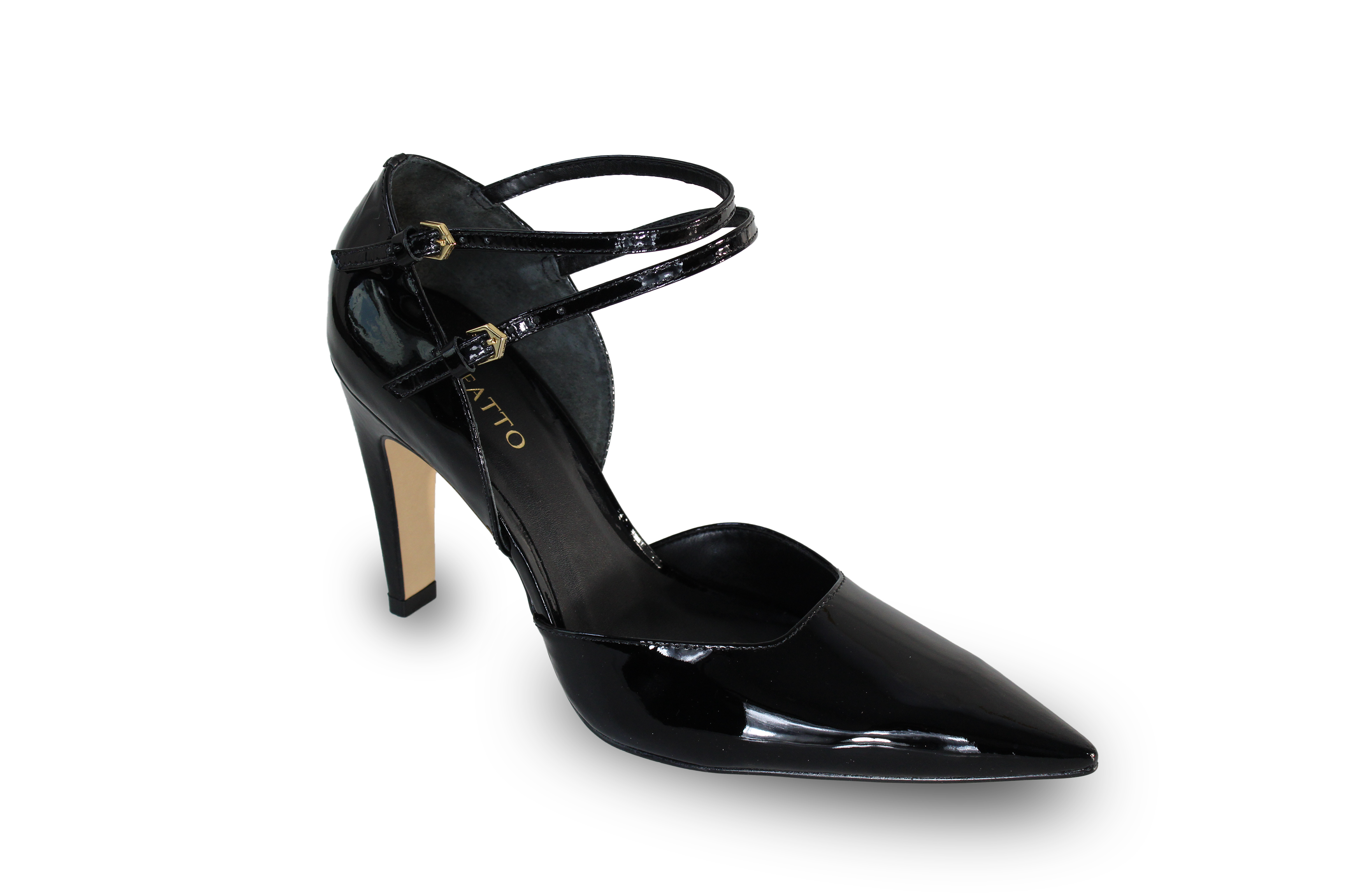 tacones de mujer quito ecuador zapatos ca 754001 negro charol fatto 2