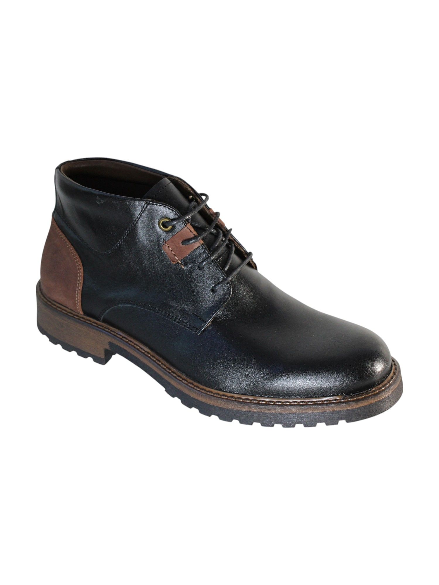 botines de hombre quito ecuador zapatos toscana 7135 negro fatto 01