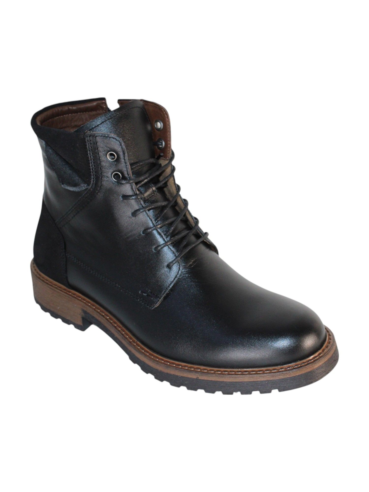 botines de hombre quito ecuador zapatos toscana 7074 negro fatto 001