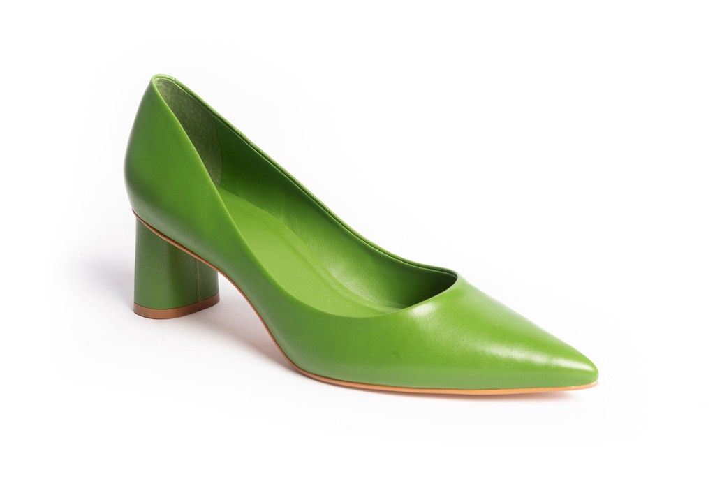 tacones bajos de mujer quito ecuador zapatos ca 634001 verde fatto 1