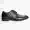zapatos formales de hombre hechos en cuero natural colo negro con cordones presicce 1619 gy negro fatto 2